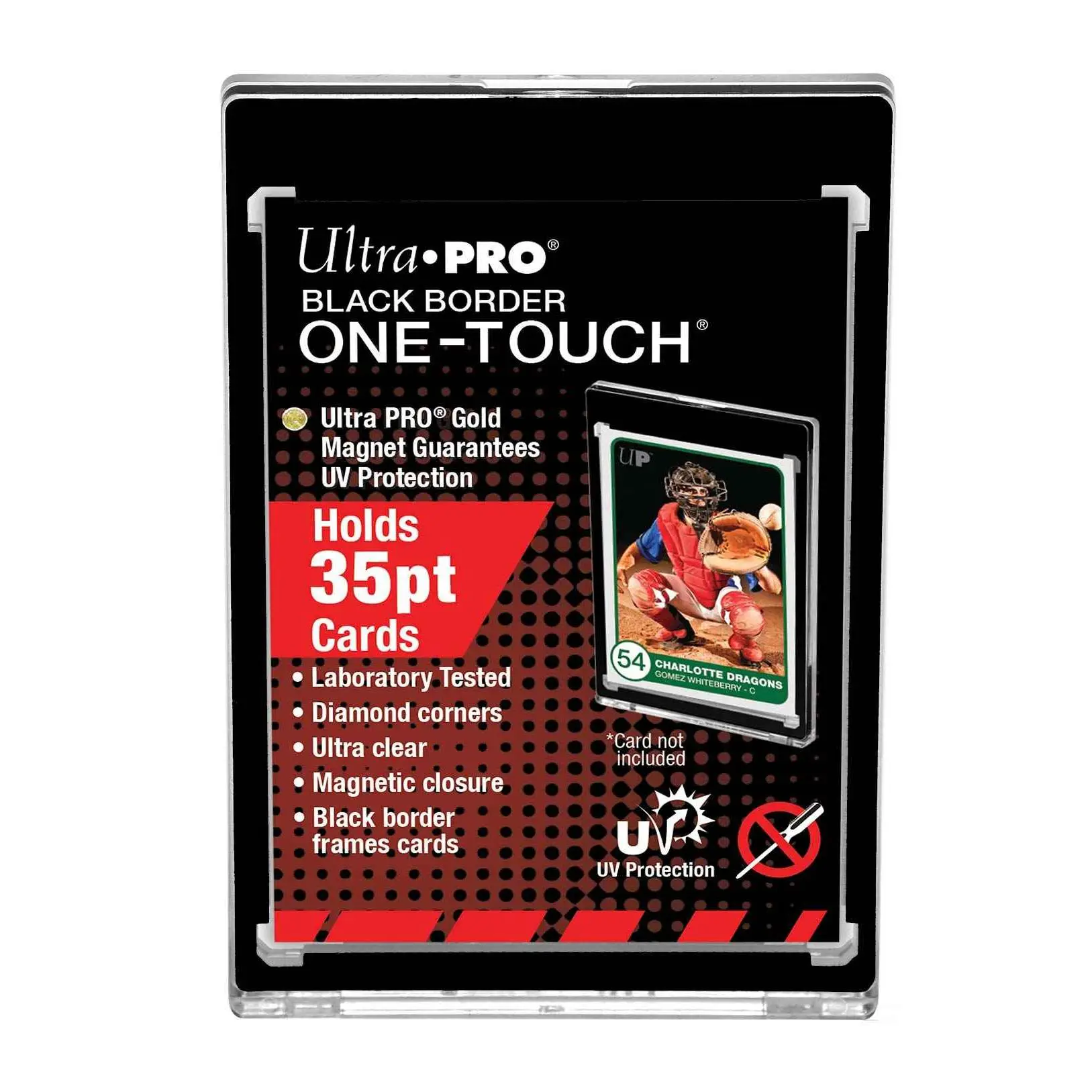 35PT Black Border UV ONE-TOUCH® Magnetic Holder