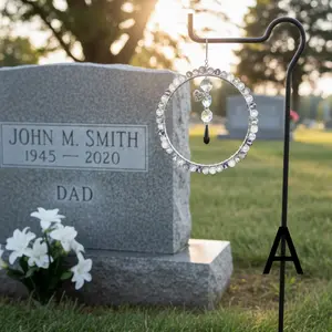 Sun Catcher Gifts, Garden Hanger, Window Sun Catcher, Grave Decor, Memorial Gifts