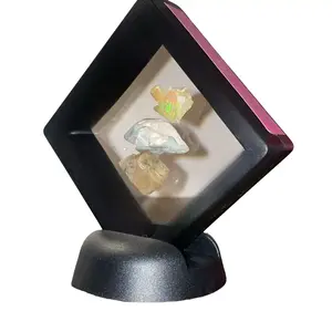 Beautiful Ethiopian Welo Opal With Display Stand natural crystal flash