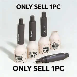 Waterproof Freckle Stamp Pen, Natural Realistic Freckle Pen, Quick Dry Anti-Fading All-Day Makeup, Gentle Non-Irritating, 4 Colors Available