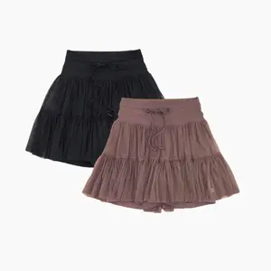 Winter Neutrals TikTok Exclusive Bundle - Black x Peppercorn Pirouette Skort