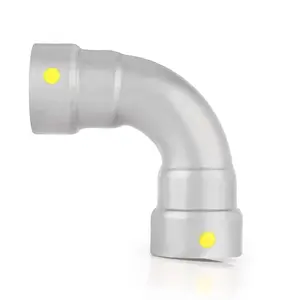 1" Carbon Press 90° Elbow