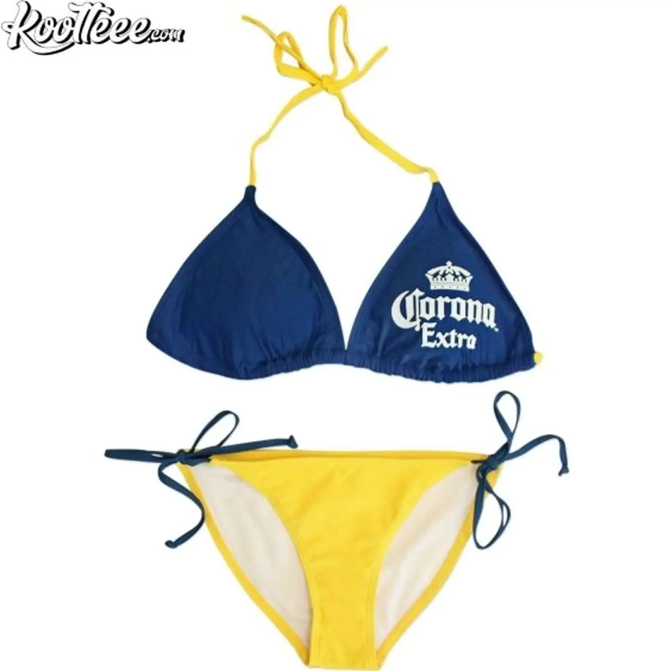 Corona Extra Women’s Triangle String Bottom Bikini ZBF 15K