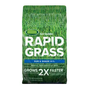 Turf Builder Rapid Grass Sun & Shade Mix, 5.6 lbs.
