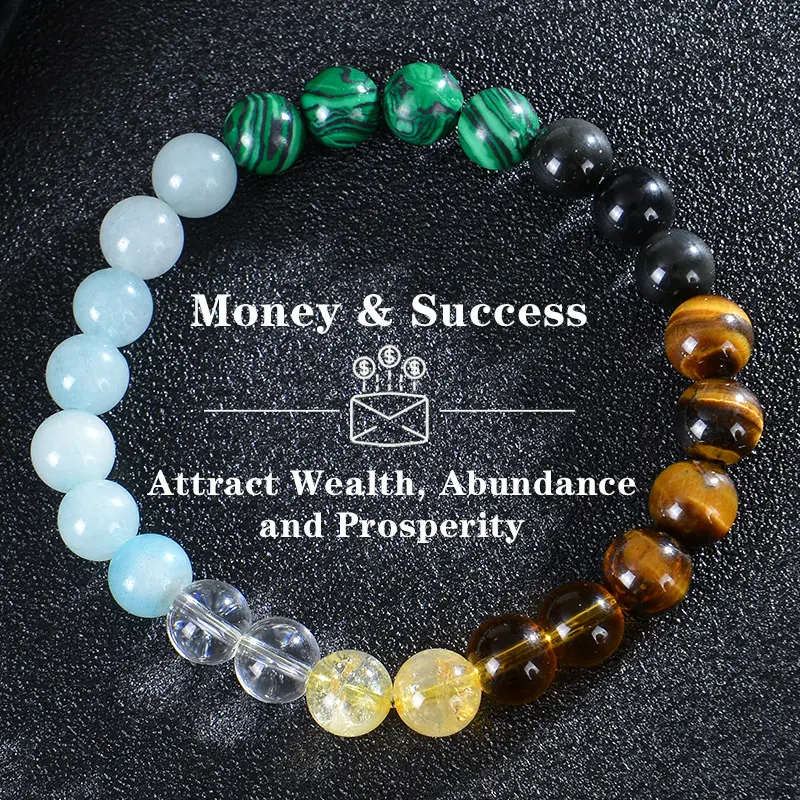 Empower Your Journey Attract Success Abundance and Positive Energy with This Unique Bracelet for Wealth Abundance and Prosperity