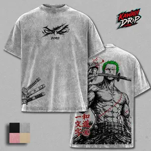 Roronoa Zoro-One Pieceee Anime Graphic T-Shirt Hoodie | Pirate Hunter Manga Streetwear Top | Anime Lover Crewneck Unisex Sweatshirt | Graphic Oversized Pullover Merch | Soft Cotton Streetwear Clothes Casual Wear | Anime-Inspired Fashion Gift