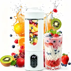 Portable Blender ,Rechargeable Personal Blender，500ML Portable juicer Shakes and Smoothies Blender，Small Blenders，Mixing，Compact、Convenient and Versatile