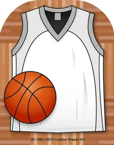 SHAPES ETC. Mini Notepad - Basketball Jersey