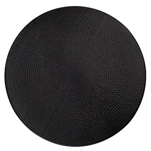 Woodard Hammered 60" Round Table Top in Twilight