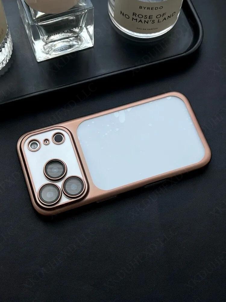 UV Coating Nano Matte Translucent Hard PC Case for iPhone 17 Air 16 pro max cases 15 13 12 11 Pro Max Ultra Thin Plating Frosted Bumper Cover