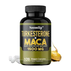 Soomiig Maca Health Supplement, Supports Muscle Health and Vitality 120 Capsules