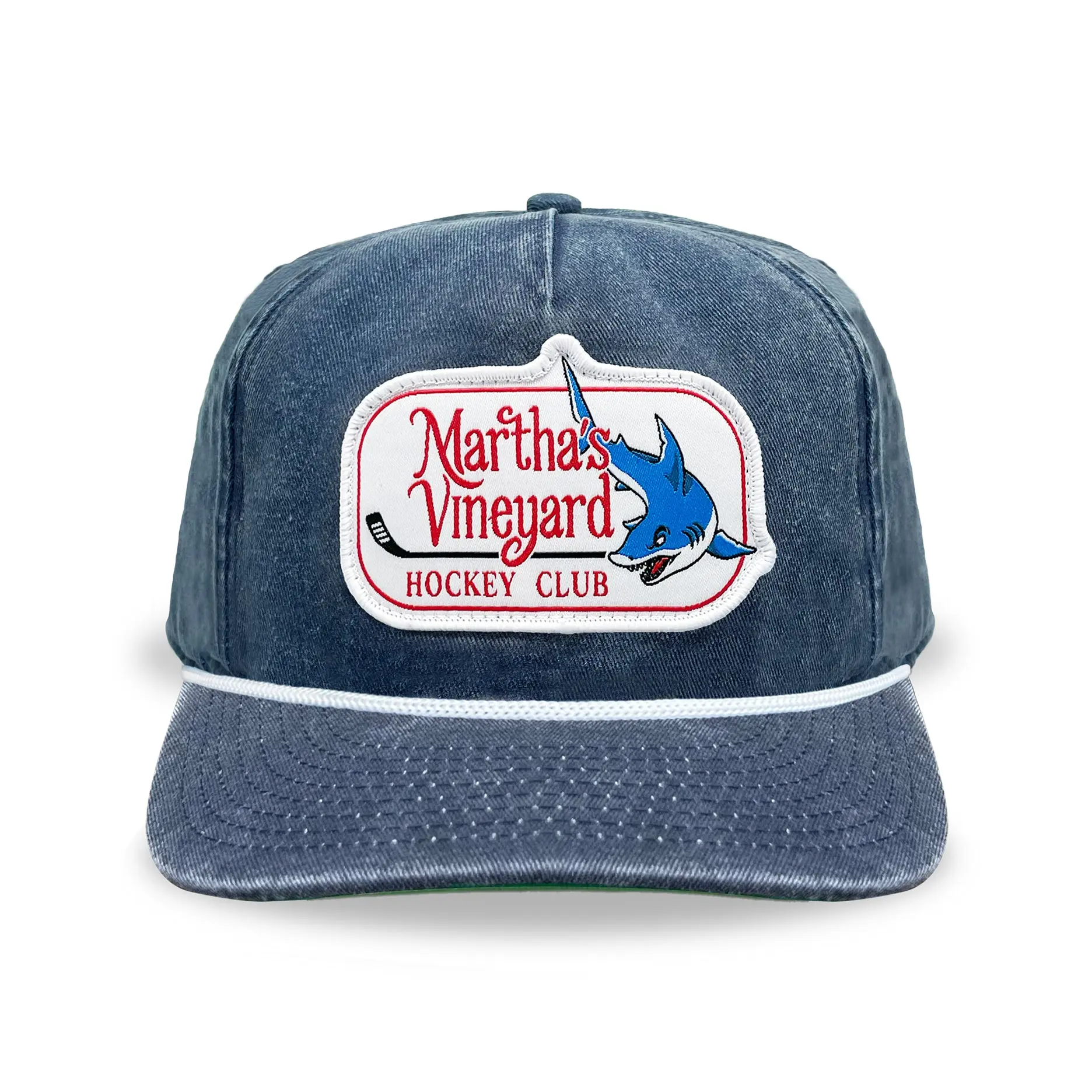 Martha's Vineyard Hockey Club Snapback: Vintage Navy