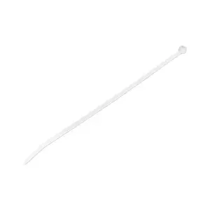 Startech  10 CB Nylon Plastic Zip Tie, White - Extra Large - Pack of 100