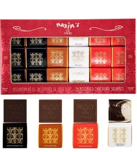 Assorted Chocolate Squares Gift Box, 36 Pces - Maxim's De Paris