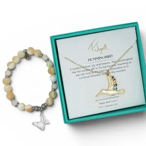 TTT Live Exclusive Butterfly Bracelet with Hummingbird Necklace Bundle