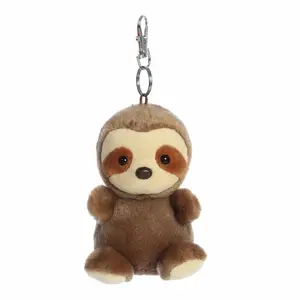 Palm Pals Adorable Slomo Sloth Brown Soft Plush Collectable Stuffed Animal