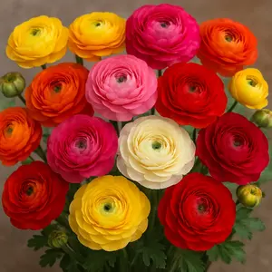Ranunculus Mix Color Bulbs for Planting - Ships from Iowa, USA Ranunculus Mix Color Bulbs for Planting - Ships from Iowa, USA