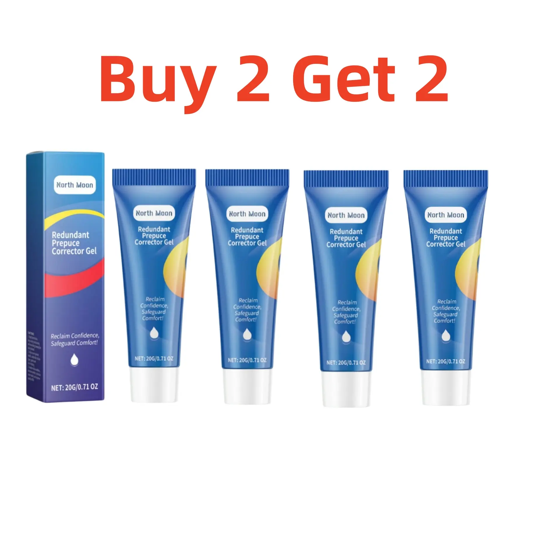 Gentle Hydrating Corrector Gel (4 Pcs, Buy 2 Get 2 Free) -Beauty Moisturizer, Gentle Moisturizers, Deep HydrationSoothing, Hydrate, Skin Repair, Barrier Support, Daily FacialSoothing Care for Adults
