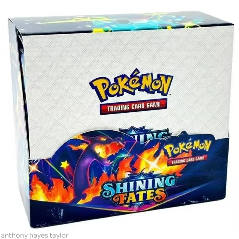 English Shining Fates  360 cards  Pokémon Trading Card Game Sword & Shield and Classic Series Evolutions (including powered-up cards) — Blind-box expansion packs
