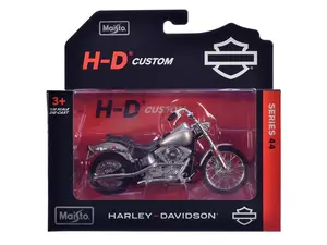 1984 FXST Softail (Harley-Davidson Series 44 HD Custom) 1:18 Scale Model - Maisto 31360-44