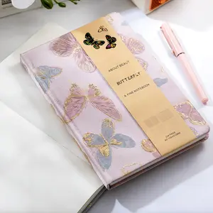 A5 Notebook with Lined Grid Blank Pages, High-Style Journal Diary, Perfect for Notes and Sketches, Ideal Gift for Creative Minds
