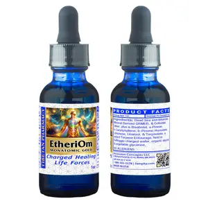 EtheriOm Monoatomic Gold ORMUS Diamond Charged Healing Life Forces | Invigorated Energy Levels | Philosophers Stone - Ancient Tibetan Alchemy
