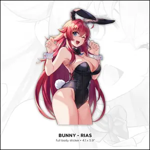 Bunny Rias Sticker