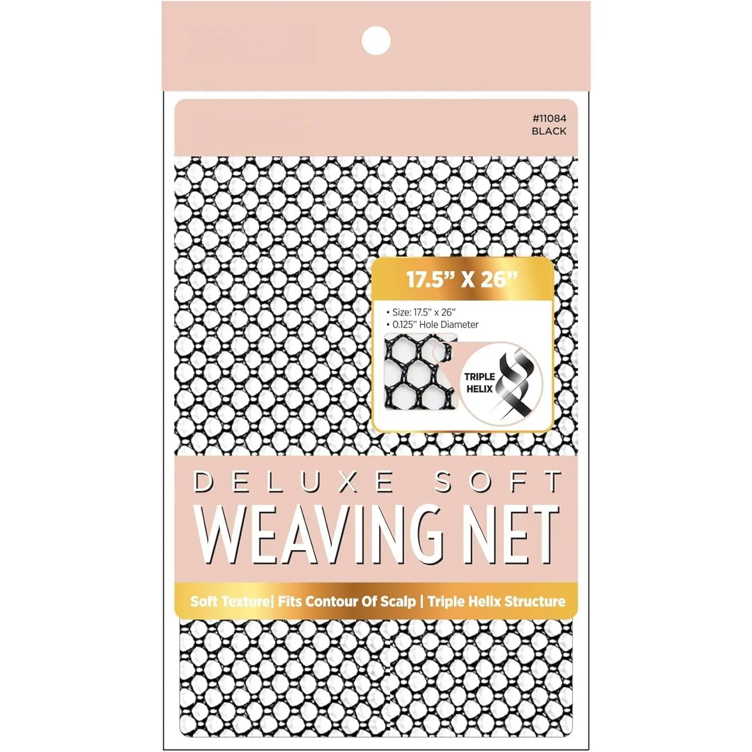 Deluxe Soft Weaving Net - 17.5" x 26" Hair Net for Sew In Weave, Professional Weaving Nets for Sew In Use, Ensures Secure and Comfortable Fit, Ideal for Salon and  Use, 1 count