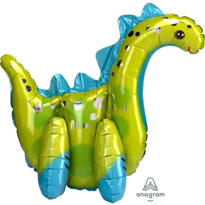 Sitting Stegosaurus Foil Balloon