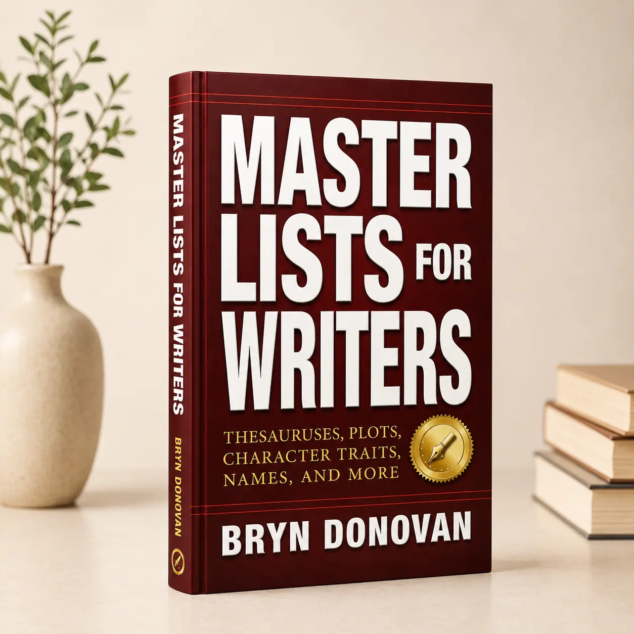 Master Lists for Writers by Bryn Donovan - Thesauruses, Plots, Character Traits, Names, and More - Paperback Physical Appearance  Body Language  Goals  Action Scenes  Backstories