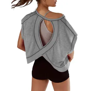 Sports SUMMER Basic 2025 Outdoor Backless With T-SHIRT