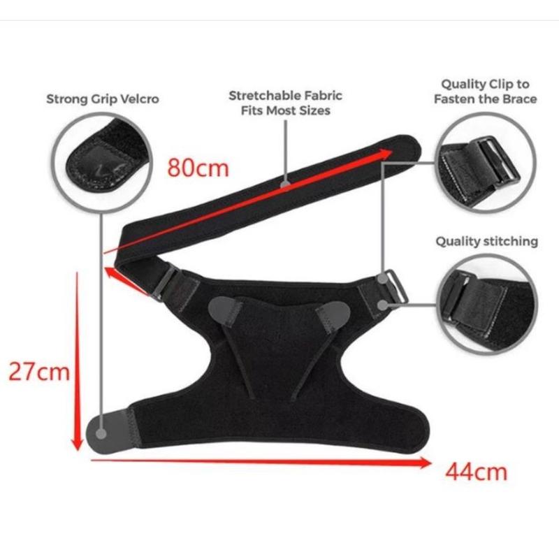 Rotator Cuff Support for Shoulder Pain Relief Shoulder Brace for Rotator Cuff Tear Injury Recovery Adjustable Stabilizer for Men and Women Arm Sling for Shoulder Support Post Surgery Stabilization