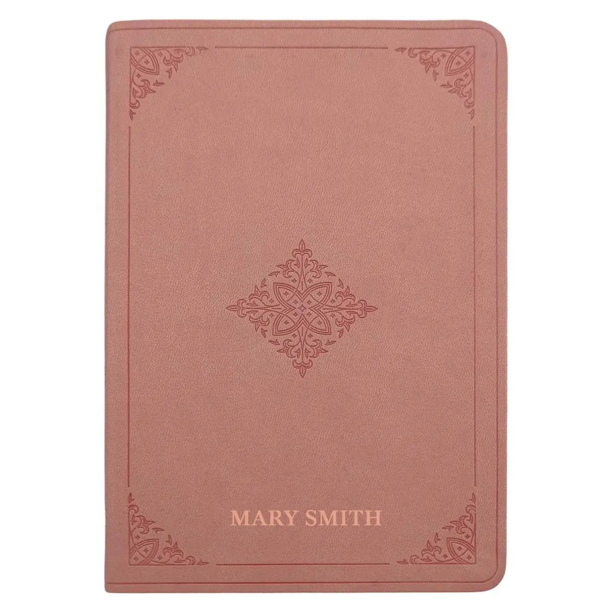 Custom ESV Blush Pink Standard Size Holy Bible Large Print - Tiktok