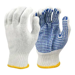 Safety Work Gloves, 10 Pairs Non-slip Gloves, Breathable Comfortable Gloves for Mechanical, Industrial, Warehouse, Gardening and Construction