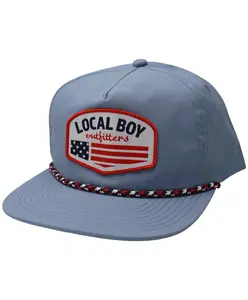 Local Boy - Flag Badge Rope Hat