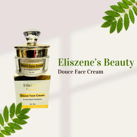 Eliszene’s Beauty Douce Face Cream – 50g for Dark Spot and Sun Care Moisturizers Daily