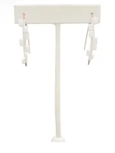 Brooke Earrings White