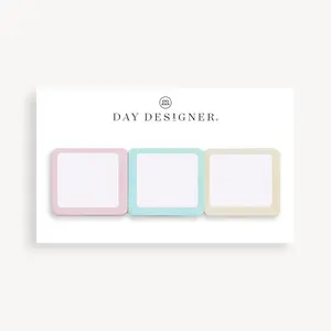 Monthly Sticky Notes: 3-Pack Set