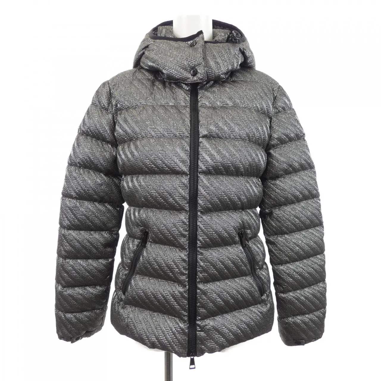 Pre-owned MONCLER Polyester Small Leather Goods BADYF Down Jacket