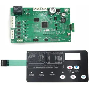 42002-0007S Control Board Kit (461105) with 472610Z Switch Pad ,Compatible with/Series Pool/Spa Heater Electrical Systems