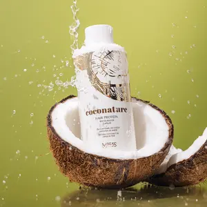 COCONATURE Treatment Formaldehyde-Free Smoothing Treatment with Natural Coconut Oil & Shea Butter – Deep Repair, Frizz Control, Shine & Volume Reduction –150 ml / 5.07 fl oz Haircare Haircare Haircare