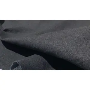 60" 100% Cotton Sheeting Black Apparel Woven Fabric by The Yard
