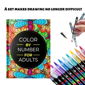 Color By Number Art Book,75 Beautiful Pictures Designed For Fun, Adult Relaxation & Stress Relief Coloring For Hours On End includes Flowers, Animals, Mandala, Nature, Landscapes & Much More