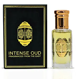 Greatest Oud Perfume Oil 12ML (0.40 OZ) With Black Gift Box By Intense Oud | A Rich, Spicy Oud With A Musky Finish.