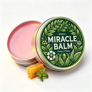 Senzio Miracle Leg Balm, A Miracle Leg Balm For Swollen Legs, A Leg Care Cream With A Gentle Formula Suitable For All Skin Types, Relieves Muscle Discomfort 1.05oz