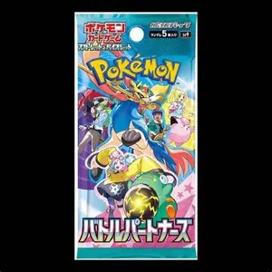 Pokemon Japanese Battle Partners booster pack - live rip