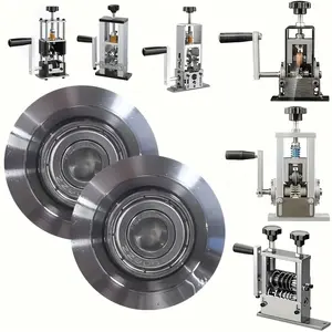 Hardened Alloy Hand-Crank Wire Stripping Tool, Diameter 4cm, Inner Diameter 1cm, Smooth Surface, Durable, No Assembly Required, Hand Tools