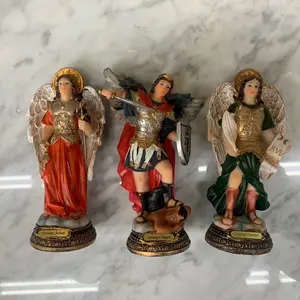 Set de 3 Arcángeles, Miguel, Gabriel y Rafael