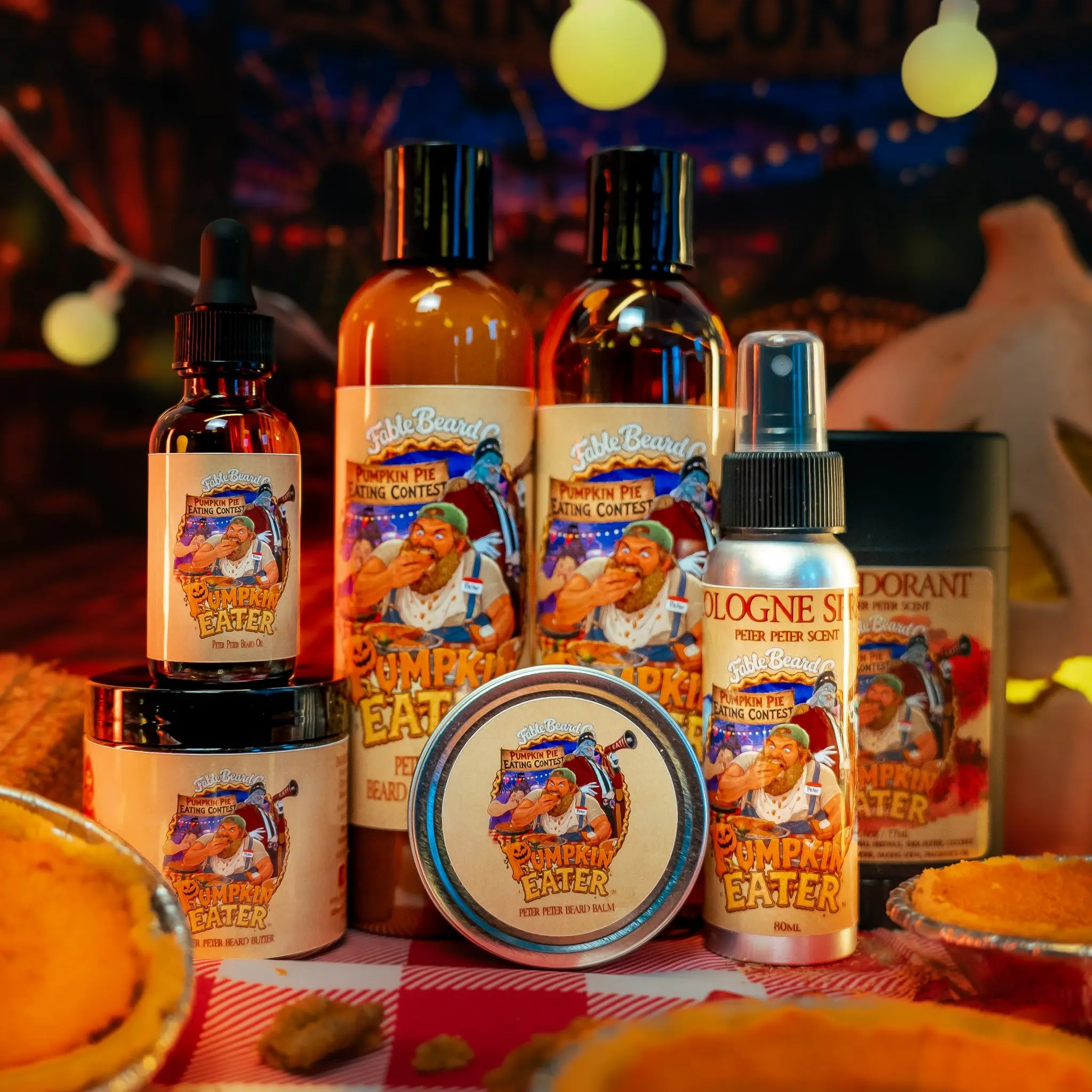 Fable Beard Co - Ultimate Beard And Body Care Bundles - 7 Piece Full-Size Grooming Set For Men - 50+ Scents