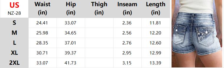 Ripped Stretchy Jean Shorts for Women High Rise Raw Hem Low Waist Casual Trendy Denim Shorts with Pockets and Distressed Look